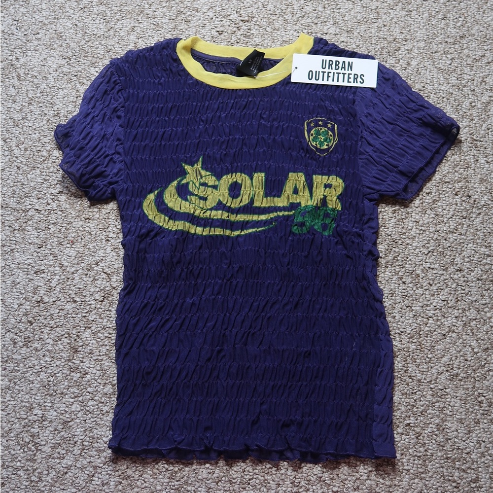 UO Solar Shirred Baby T-Shirt